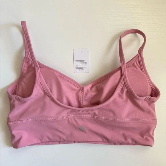 Lululemon Align Sweetheart Bra *Light Support, A/B Cup Pink Tide - Picture 6 of 9